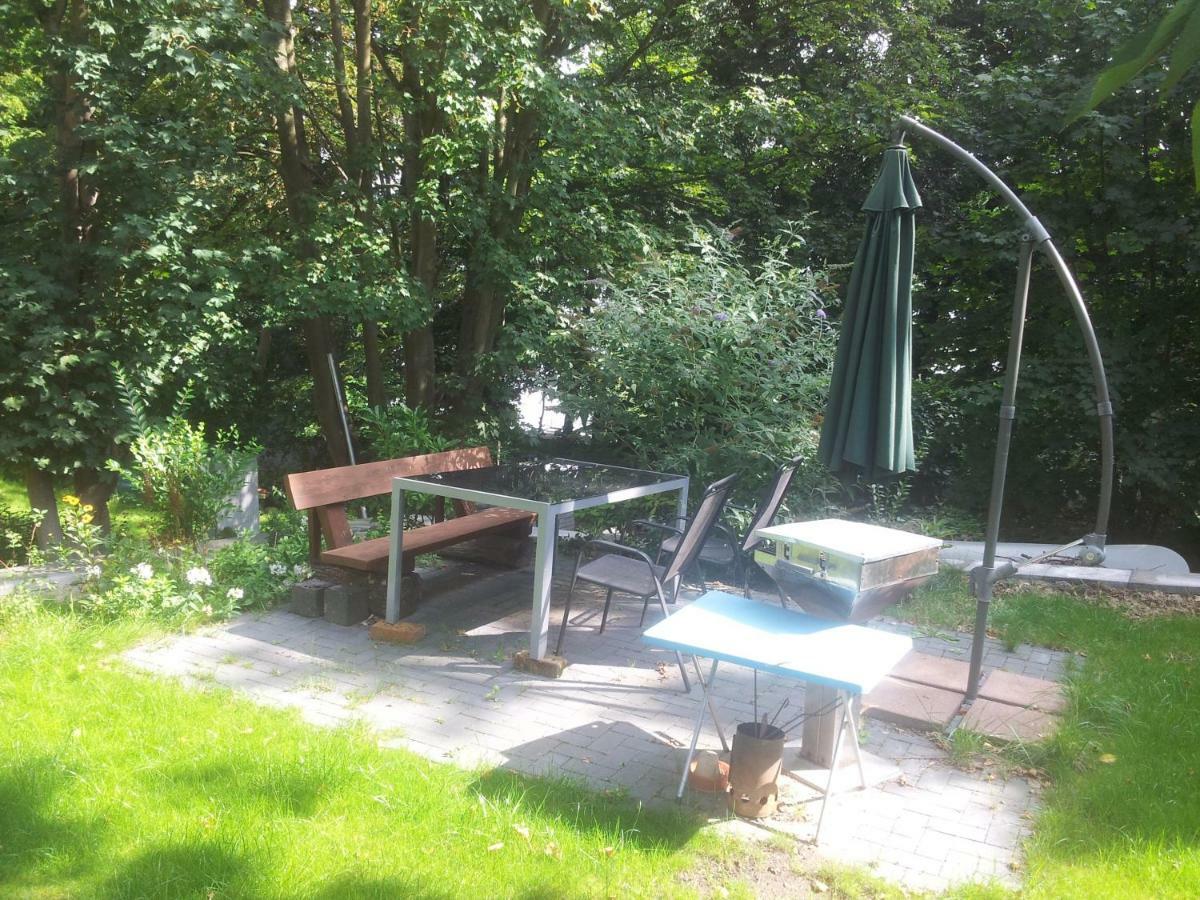 Fewo 2 Ferienwohnung Waren Mueritz - Haus Buchen Am Tiefwarensee - 2 Zi Kültér fotó